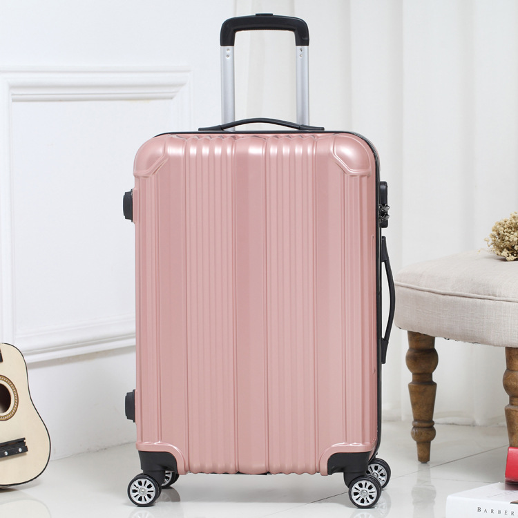 mirror universal wheel trolley case luggage and suitcase boarding suitcase men and women hard-side suitcase trendy students 20-inch 2224-inch