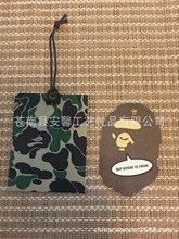 潮牌bape milo安逸猴吊牌服装包包bape吊绳批发 服饰辅料吊粒吊卡