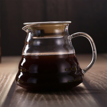咖啡壶 云朵壶 水冲壶煮咖啡壶手冲套装V60玻璃咖啡壶玻璃茶壶