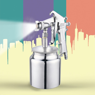 酷驹f75油漆喷枪喷漆枪下壶气动工具家用汽车喷雾器涂料喷枪批发
