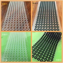 食品级黑色硅胶垫片 耐高温透明防水硅胶垫圈 自粘黑色硅胶平垫片