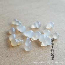 白玉髓葫芦吊坠立体小葫芦/DIY饰品配件