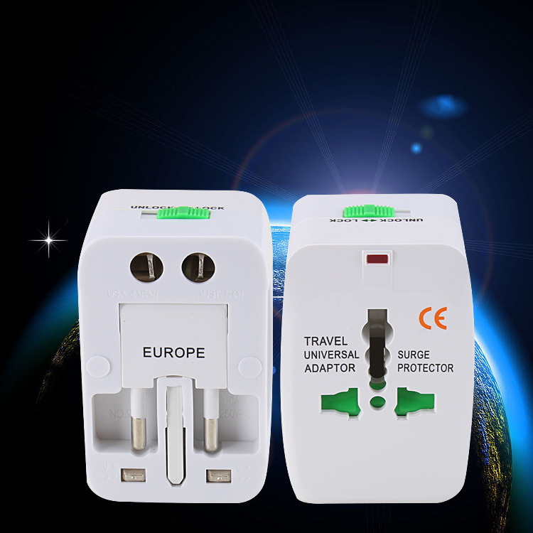 Cross-Border Supply GSM Conversion Plug Conversion Socket Travel Abroad Converter Printable Logo in Stock