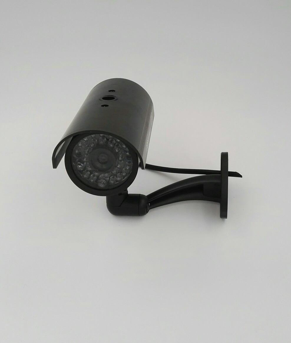 [Factory Direct Sales] Simulation Camera Fake Monitor Surveillance Camera Gun-Type Rain-Proof with Light