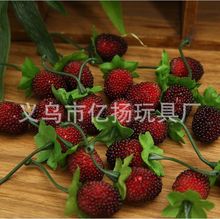 微景观仿真植物树脂桑果彩色桑果盆栽盆挂墙景摆件配件饰品批发