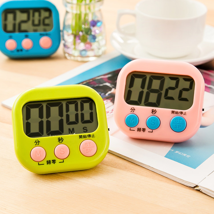 自律计时器鸡蛋定时器厨房烘焙提醒器学生作业学习计时钟