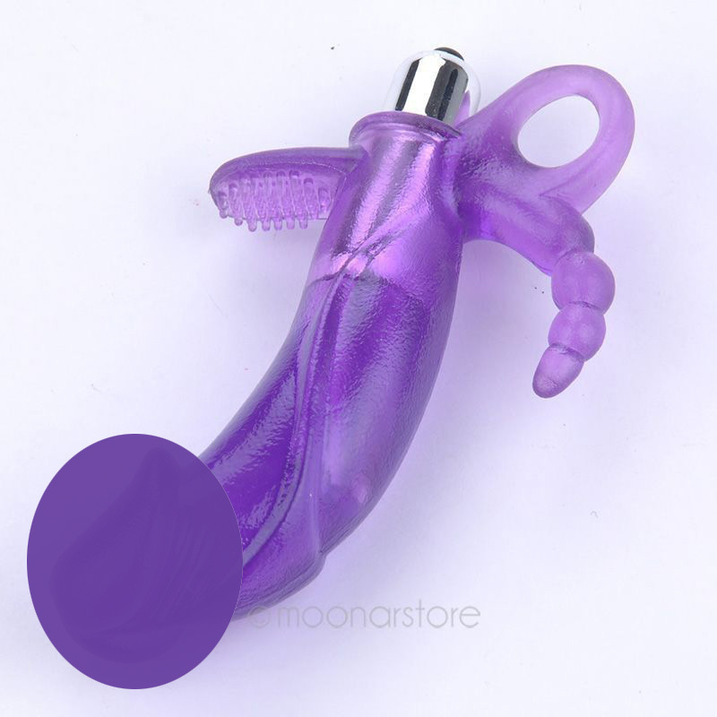 女用子弹阳具透明粉 TPR紫色透明阳具 红色女性震动单震