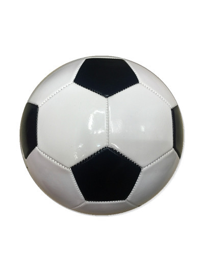 Student Training Football No. 3 No. 4 No. 5 PVC Pu Black and White Ball Color Ball Manufacturer Supply