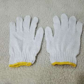 白色纱手套秋冬地摊跑江湖新品热卖居家日用纯棉手套批发