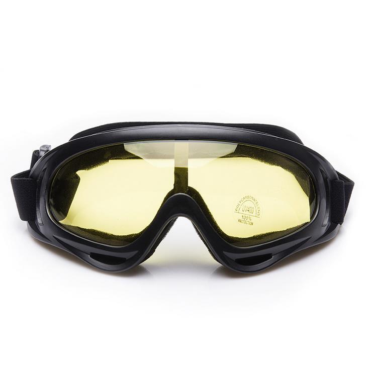 Skiing Goggles Imitation Splash Riding Outdoor Sports Eyes X400 Goggles Motorcycle against Wind and Sand Eye Protection Glasses