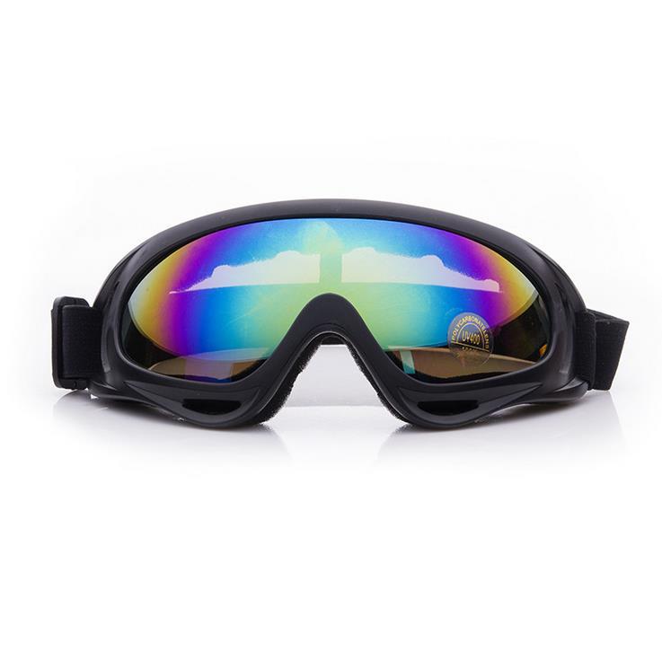 Skiing Goggles Imitation Splash Riding Outdoor Sports Eyes X400 Goggles Motorcycle against Wind and Sand Eye Protection Glasses