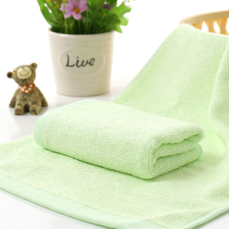 Factory Wholesale Bamboo Carbon Fiber 30*60 Towel Soft Absorbent Beauty Make-up Removing Tissue Supplies Gift One Piece Dropshipping