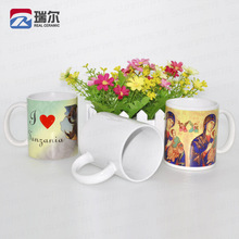 热转印白瓷印花马克杯广告促销礼品陶瓷杯子 厂家供应可印logo