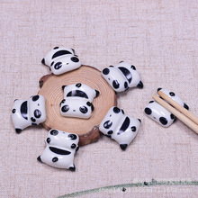 陶瓷筷托 筷架筷枕 熊猫筷子架餐具日用品 创意个性笨笨熊筷子托