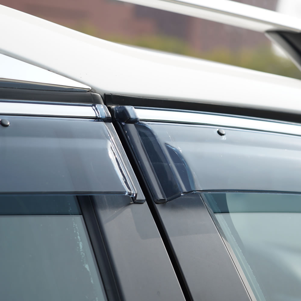 适用于绅宝x35车窗晴雨挡雨遮阳板雨眉senova x35 window visor