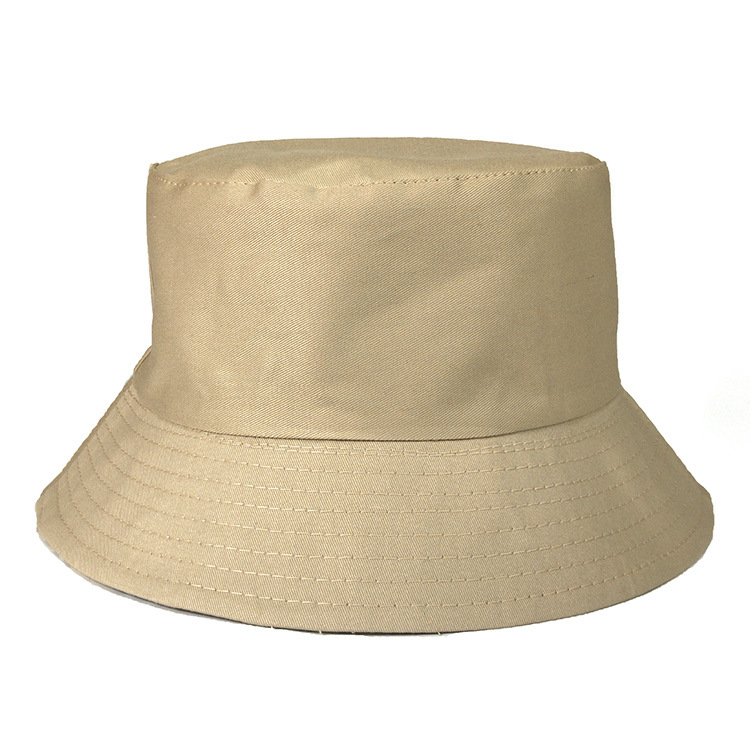 Stall Supply Cheap Bucket Hat Advertising Cap Customized Bucket Hat Flat Top Sunshade Sun Protection Hat Traveling-Cap Wholesale