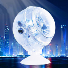 宝杰水族LED鱼缸潜水灯 七彩幻彩变色射灯 聚光180度可调节