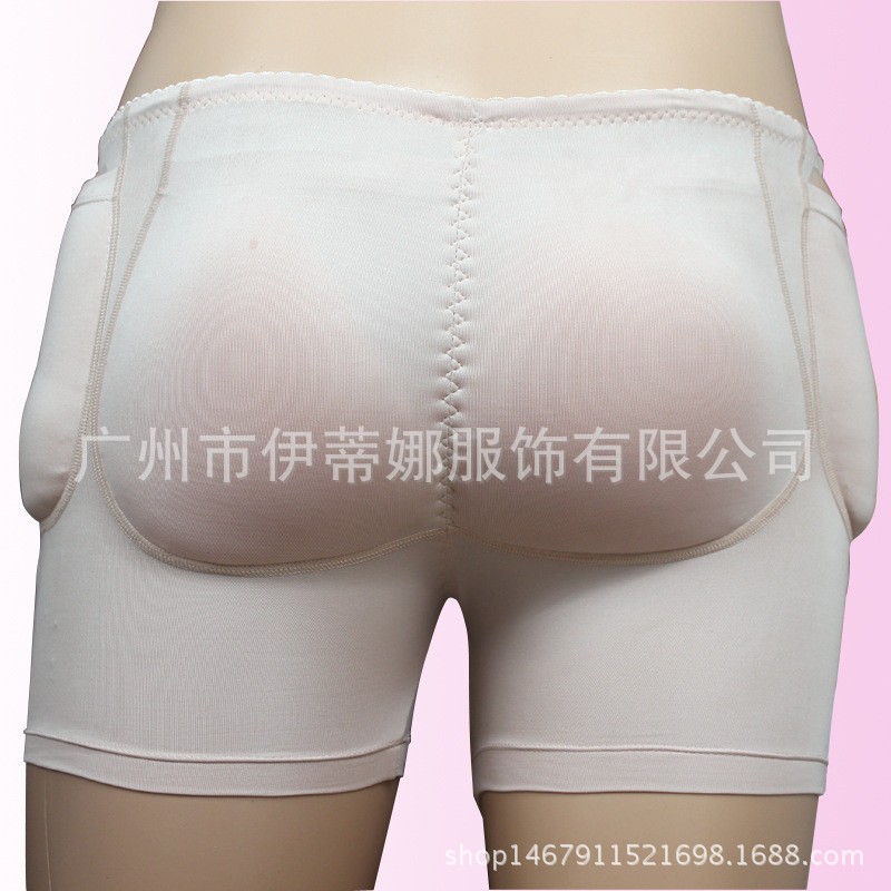 四片硅胶垫高腰美体提臀内裤SL005 Four padds push up panty