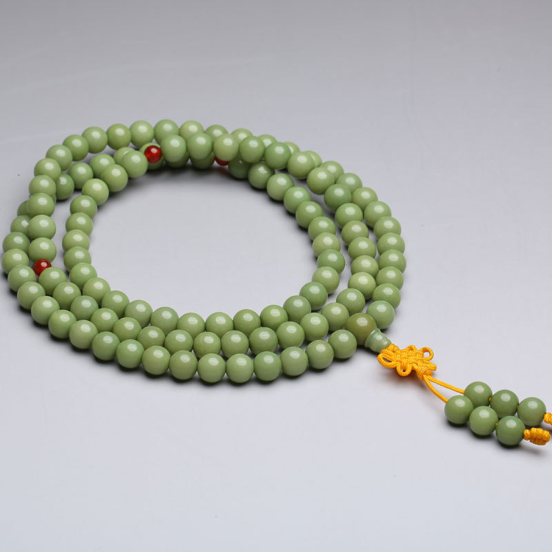 绿菩提根 菩提籽 菩提 菩提根108手链 批发佛珠手链-阿里巴巴