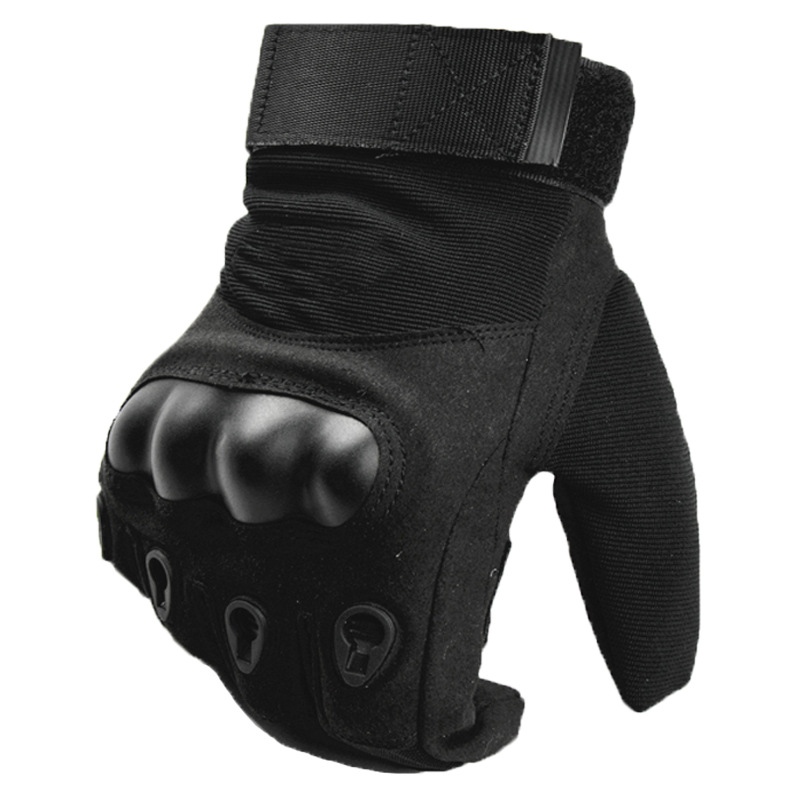 Outdoor Riding Full Finger Gloves Anti-Slip Sports Training Anti-Cut Wear-Resistant Mountaineering Fighting Protective Fitness Tactical Gloves