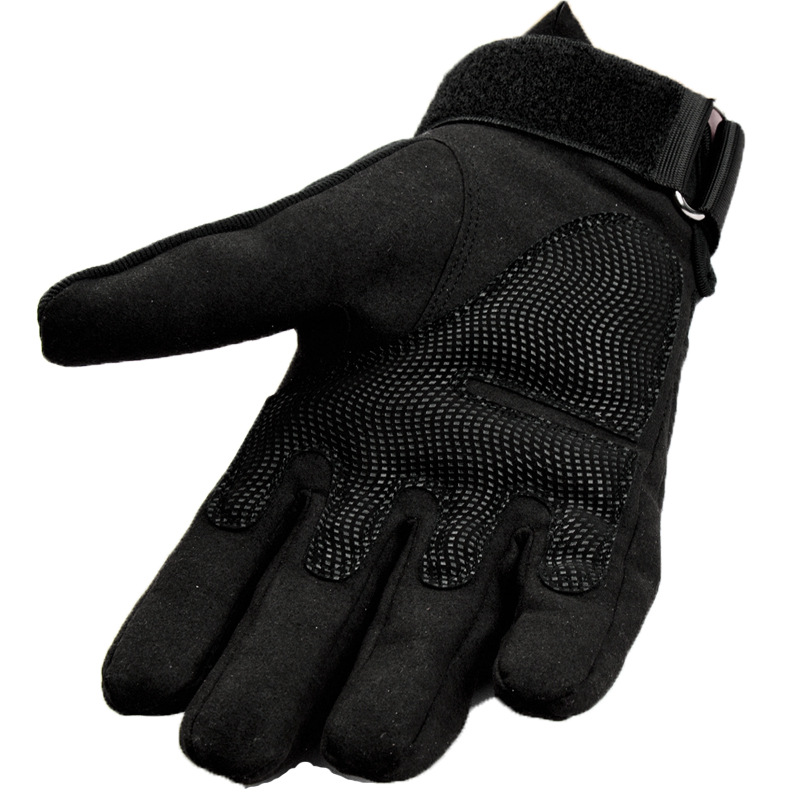 Outdoor Riding Full Finger Gloves Anti-Slip Sports Training Anti-Cut Wear-Resistant Mountaineering Fighting Protective Fitness Tactical Gloves