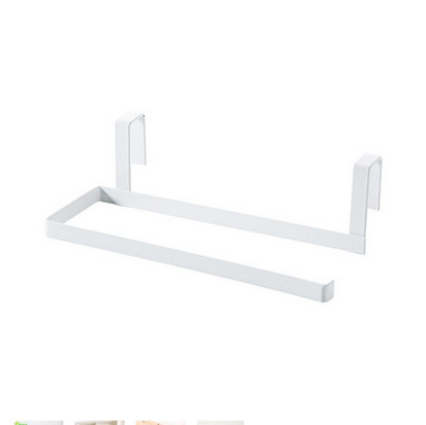 Multi-Functional Punch-Free Cabinet Roll Stand Kitchen Paper Rack Creative Plastic Wrap Rack Tissue Rack Storage Rack