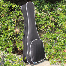 21/23/26寸ukulele小吉他 夹棉背包 吉他袋黑色袋尤克里里加棉琴