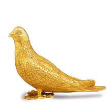 铜鸽子铜仿古家居摆件铜工艺品铜鸟黄铜礼品和平鸽摆设小鸟