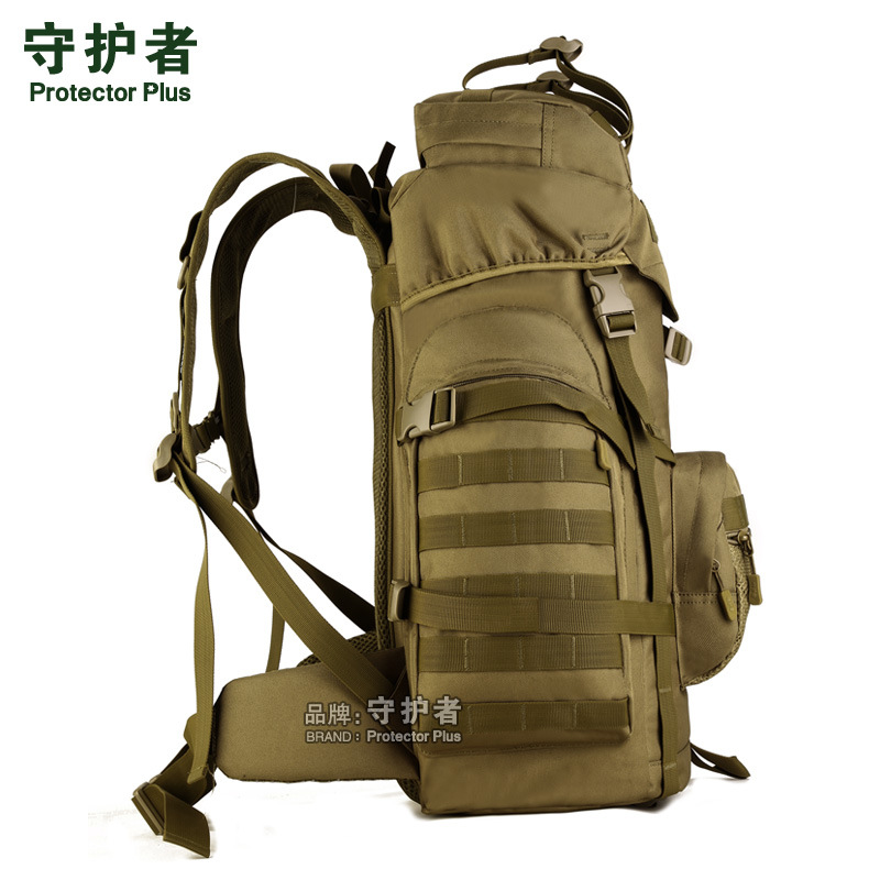 S419-60 L Hiking Backpack Large Capacity Outdoor Military Fan Backpack Waterproof Travel Bag Sports Travel Backpack