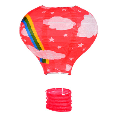 Factory Wholesale Wedding Balloon Lantern Children Portable Cartoon Hot Air Balloon Chinese Lantern Kindergarten Decoration Hanging Chandelier