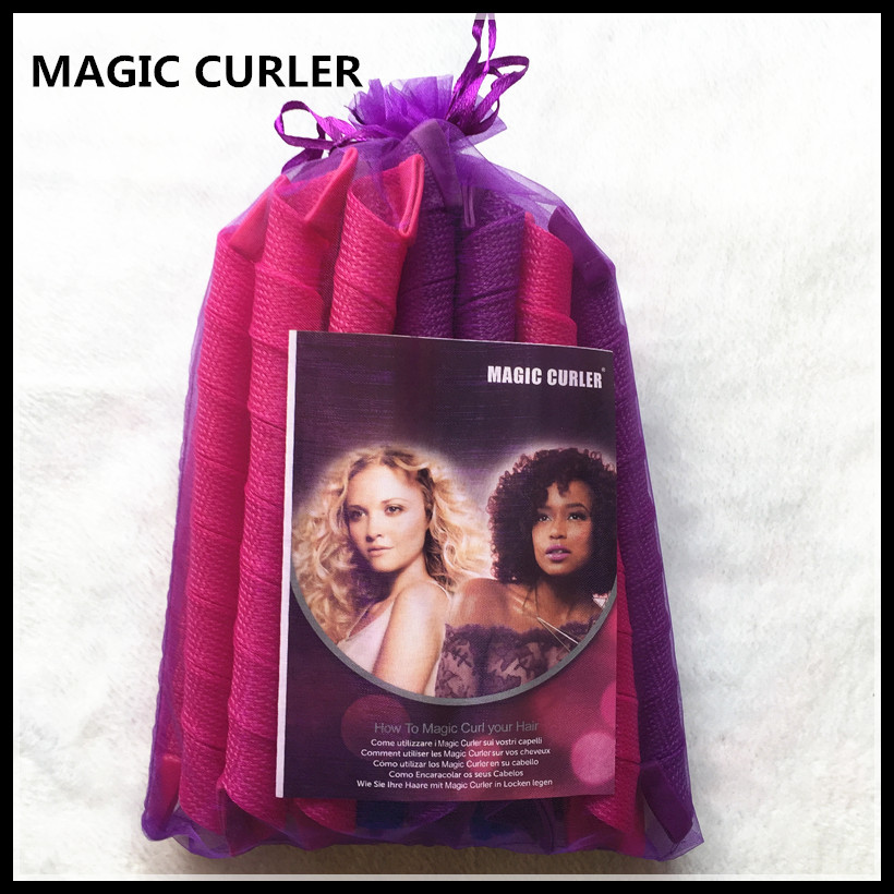 MAGIC CURLER新品55长20根魔法卷 不伤发卷发器厂家直供 螺旋卷