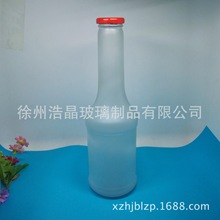 新款2斤装饮料玻璃瓶 大容量果汁瓶 长脖子果醋玻璃瓶