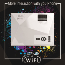 优丽可（UNIC）UC46+家用高清LED有线无线WIFI迷你微型投影机投影