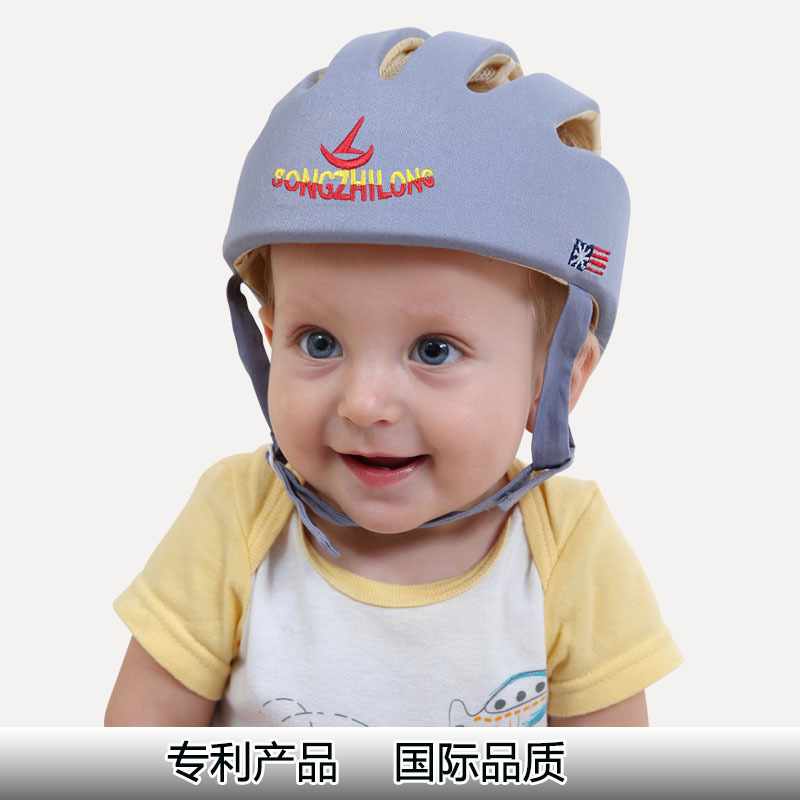 Pine Dragon Baby Fall Protection Cap Toddler Protective Caps Infant Toddler Breathable Environmental Protection Head Protection Anti-Collision Safety Helmet