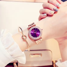 香港古欧水钻小表盘女士手表学生腕表钢带石英女款手表气质手表女