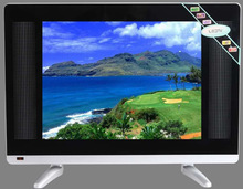 供应17寸内置数字电视DVB-T2液晶电视、12V直流电视机家用彩电