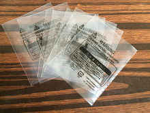 东莞厂家直发电子元器件PE元线袋透明PE电子产品包装袋锂电池内代
