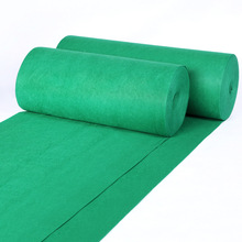 绿色地毯草绿一次性地毯果绿一次性婚庆地毯庆典展会展览草绿拉绒