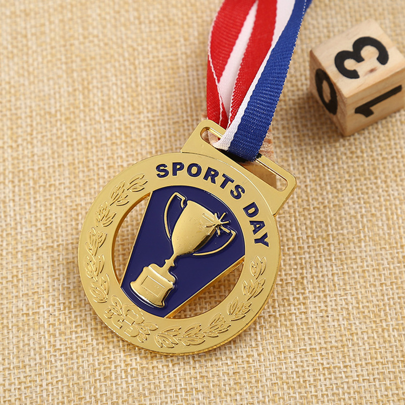 厂家专业销售个性通用奖牌创意运动会奖章马拉松荣誉奖牌制作logo