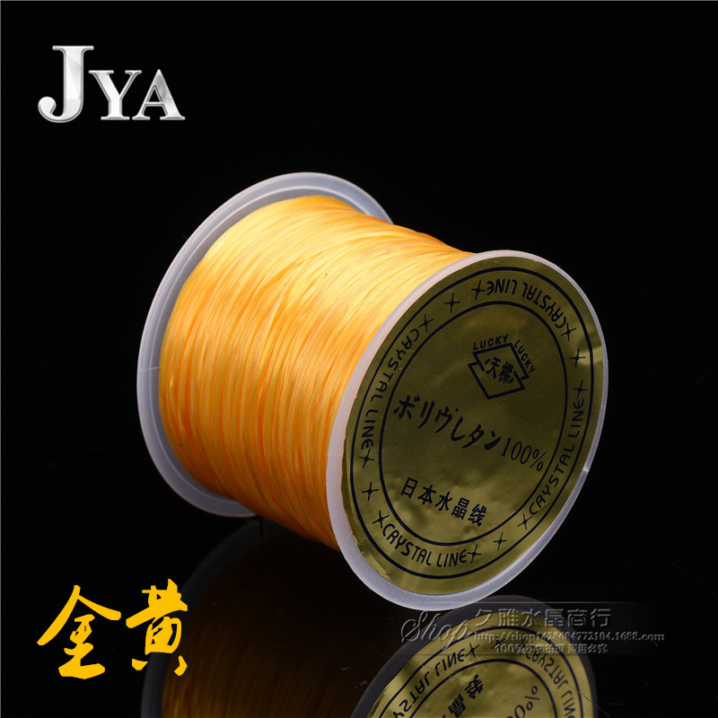 Jiuya Crystal Bracelet Threading Filament Crystal Cable Beaded Wire Large Roll 50 M Diy Handmade Accessories