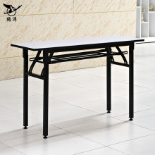 桌子商用折叠PVC长条办公会议桌双层多功能简易培训桌学习电脑桌
