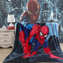卡通定位大版花型 儿童卡通空调毯 学生毯 法莱绒毯 春秋毯 蜘蛛