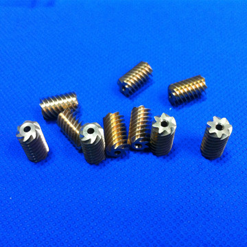 单头/双头/多头马达轴蜗杆 中小模数渐开线 电机铜蜗杆-阿里巴巴