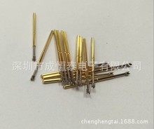 1.7弹簧测试针 P100-Q2 大四爪头镀镍 PCB板探针  质量保证