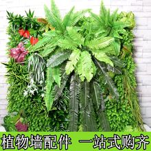 仿真绿植 植物墙装饰配材 波斯绿植墙装饰配件绿萝盆栽小植物批发