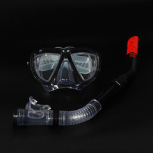 外贸款泳镜 硅胶  潜水镜呼吸管套装浮潜蛙镜游泳装备厂家供应