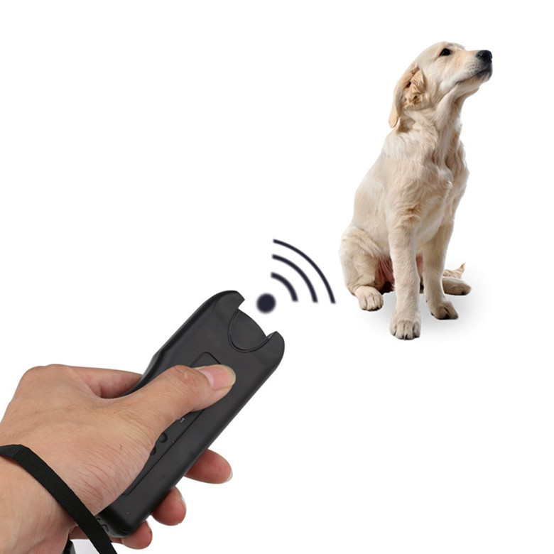 Cross-Border Spot Pet Dog Led Dog Drives Bark Stopper Trainer Ultrasonic Dog Dispeller Dog Drives Dog Trainer ZF-851