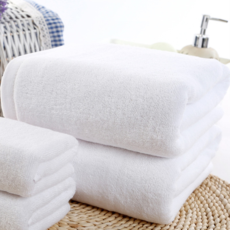 bath towel cotton large bath towel absorbent hotel bath beauty salon beach towel hotel bath towel cotton high yang white towel