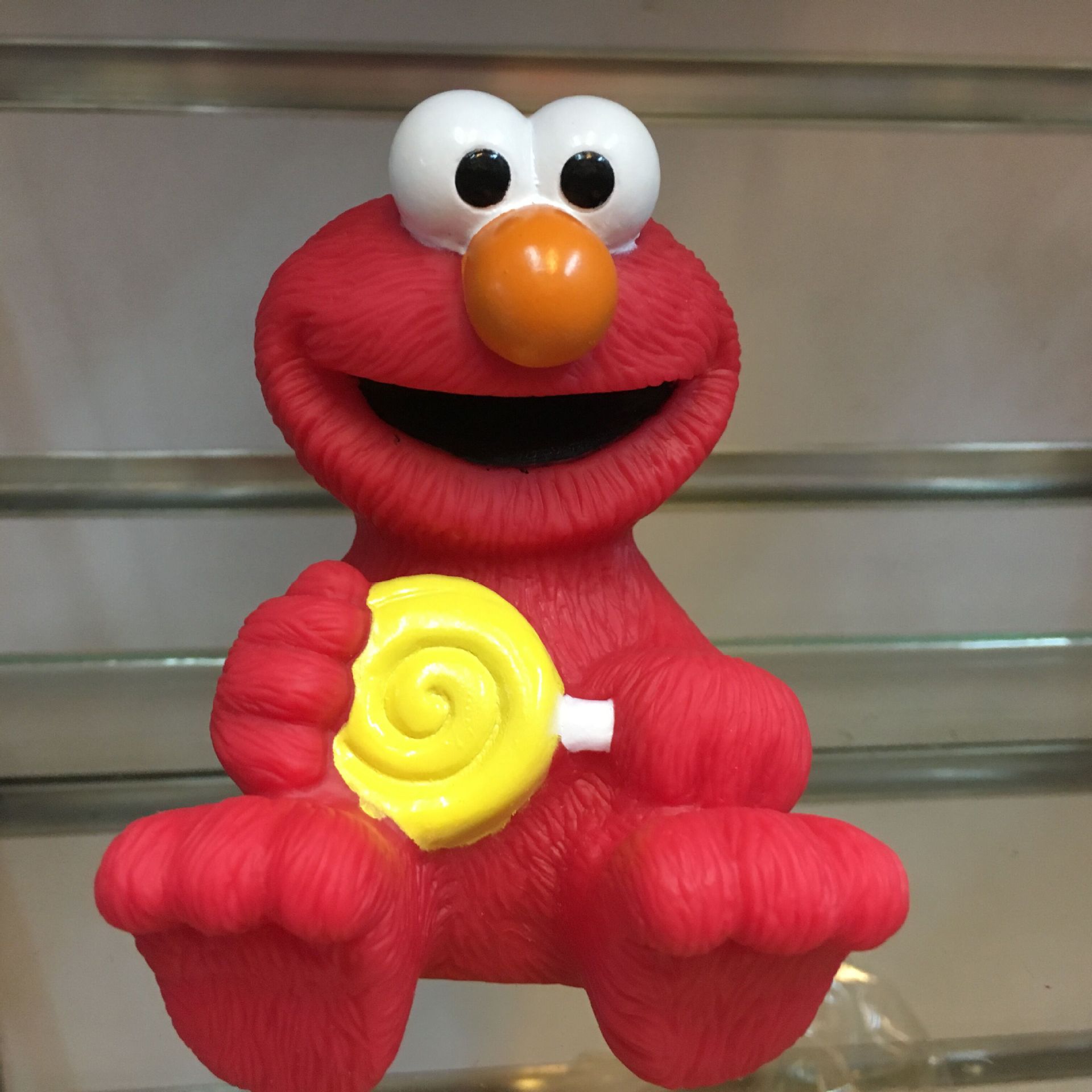 动漫 手办 芝麻街 艾摩 大黄鸟 存钱罐 储钱罐 搪胶公仔