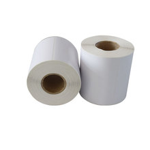 防水标签纸PET\PVC合成纸不干胶条码打印纸定做各尺寸撕不烂标签